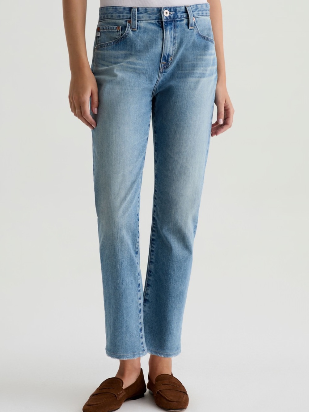 AG Adriano Goldschmied Ex-Boyfriend Slouchy Slim Jeans Women’s Size 31 - Picture 2 of 14